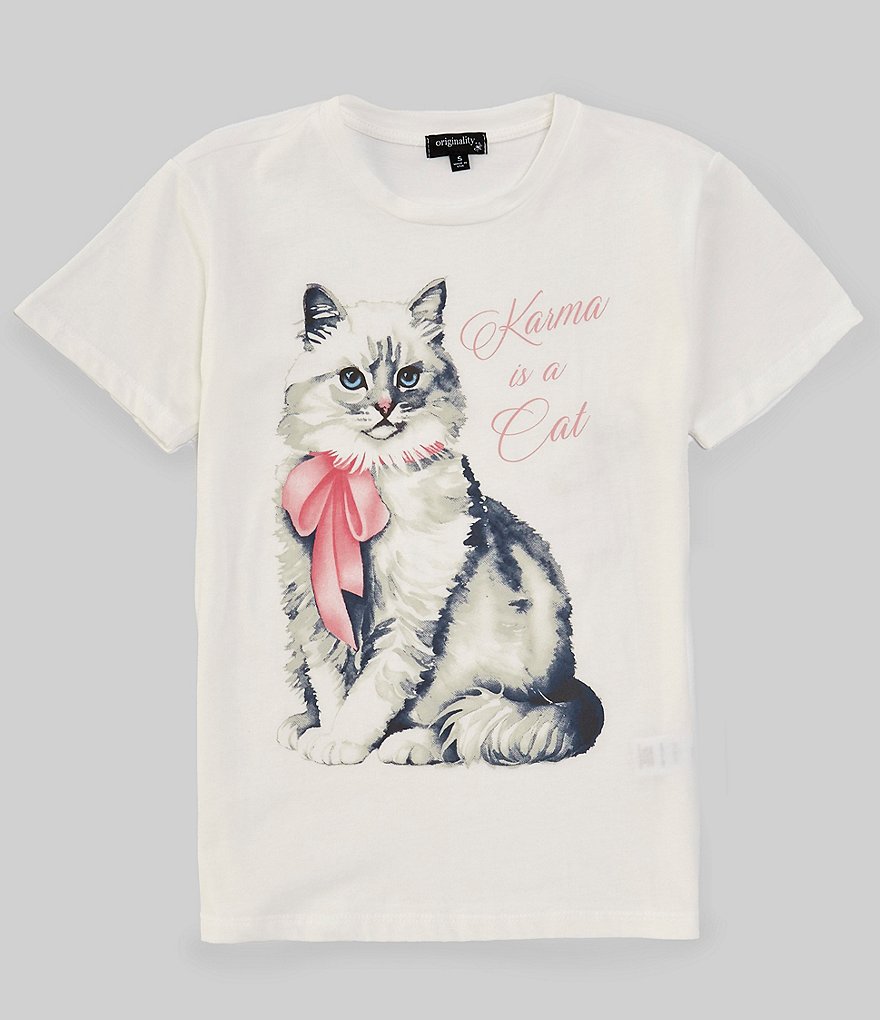 Cat girl t shirt best sale