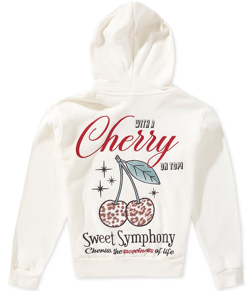 Originality Big Girls Long Sleeve 'With A Cherry On Top' Printed