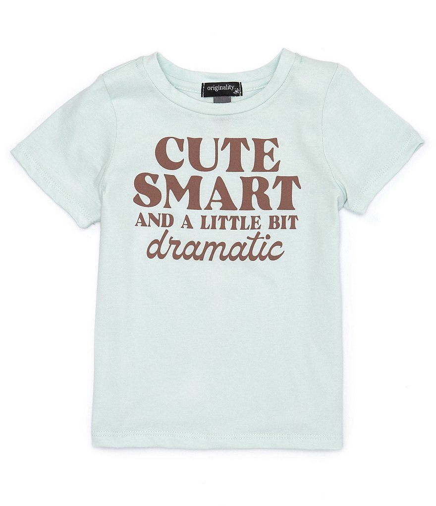 Originality Little Girls 2T-6X Short Sleeve Mini Influencer T