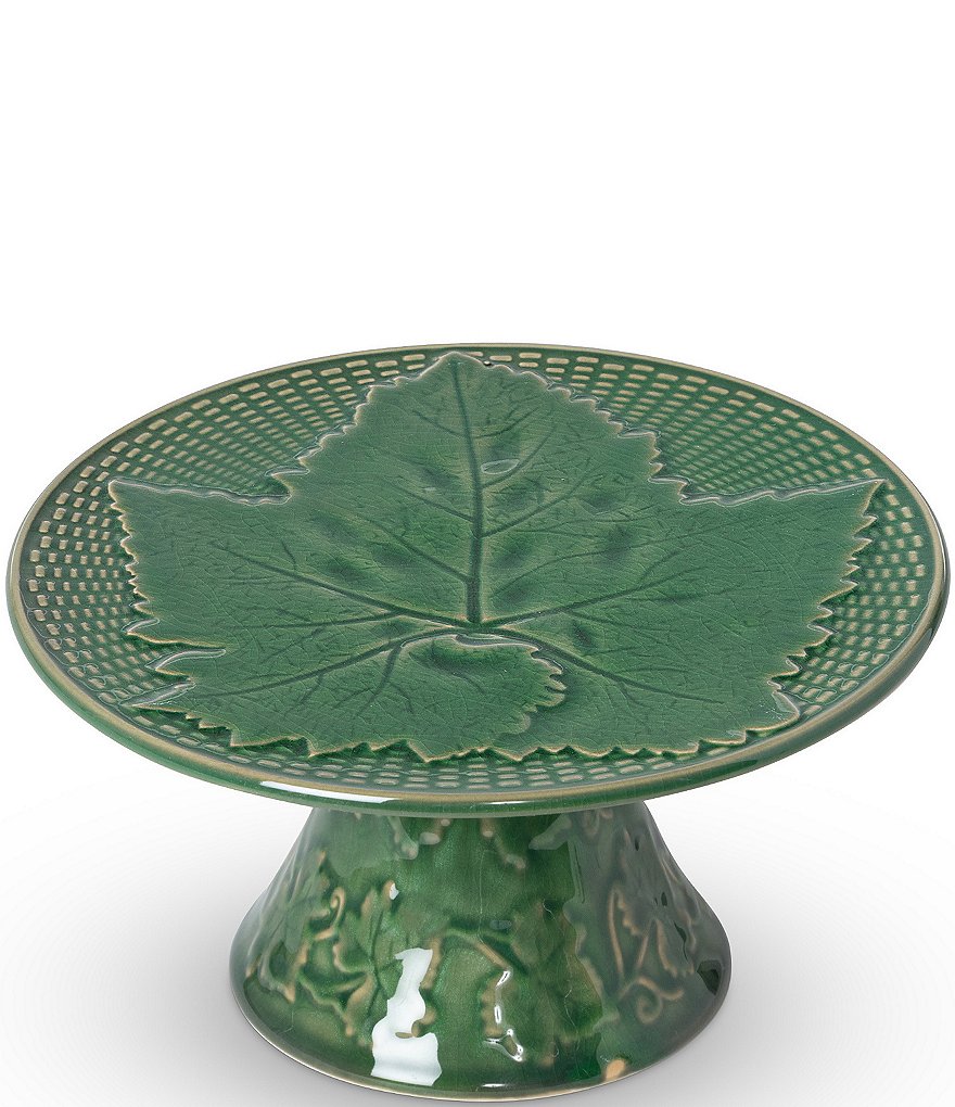 Park Hill Green Glazed Ceramic Cake Stand Dillard's