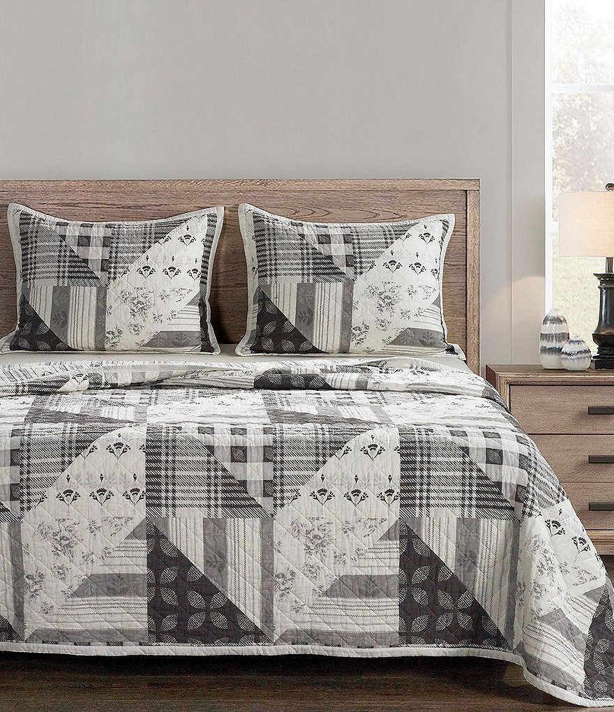HiEnd Accents Patchwork Prairie Quilt - Thumbnail 5