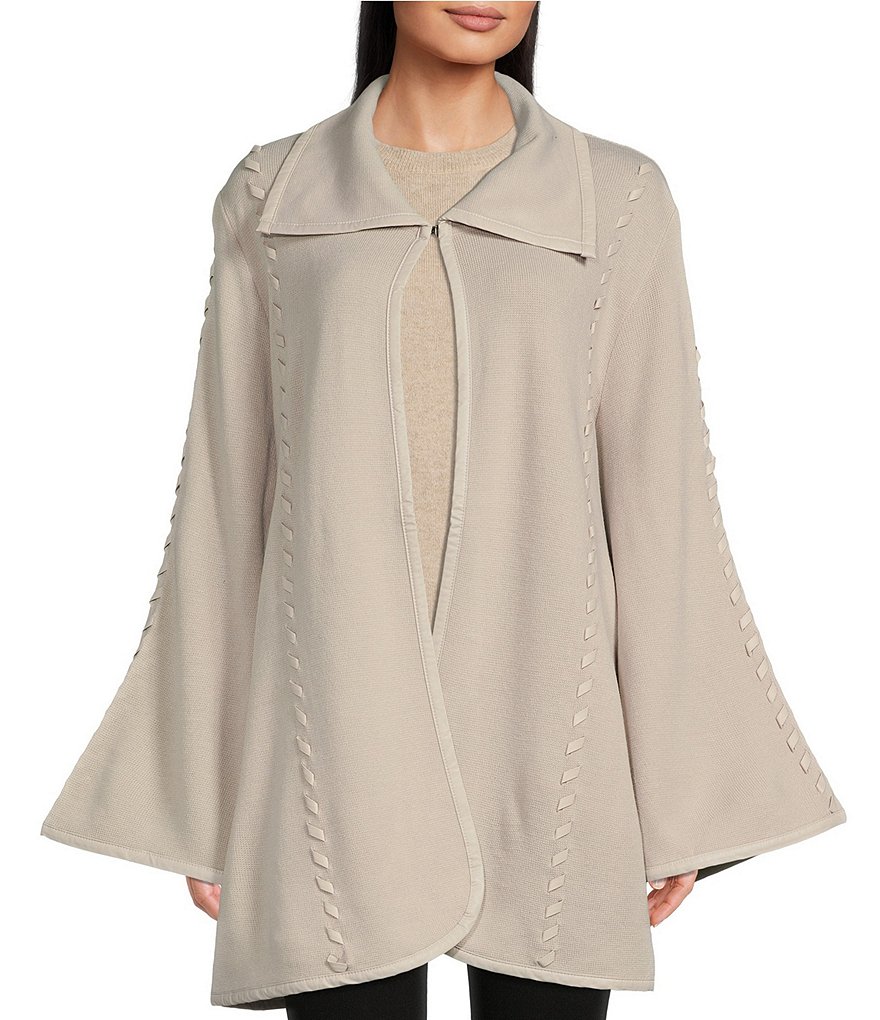 Patricia Nash Embroidered Open Sleeved Cape | Dillard's