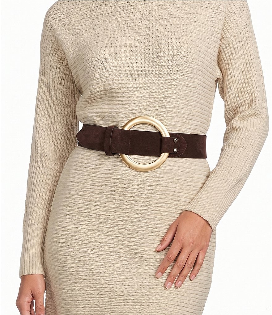 Patricia Nash Eydis Leather Belt