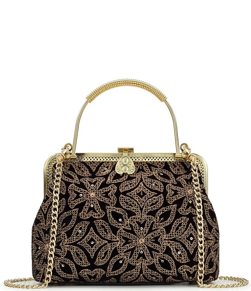 Patricia Nash Marcaria Frame Satchel Clutch | Dillard's
