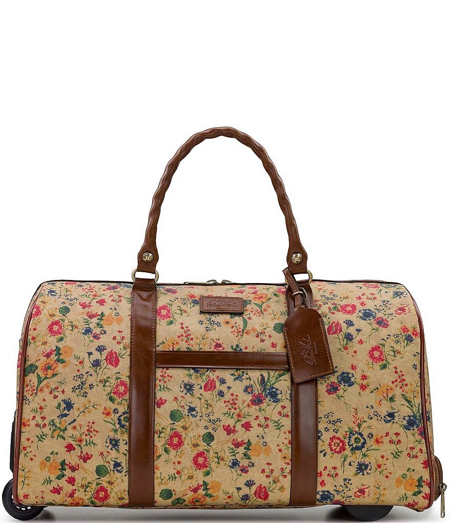 Patricia Nash Prairie Rose Avola Trolley Wheeled Duffle Bag | Dillard's