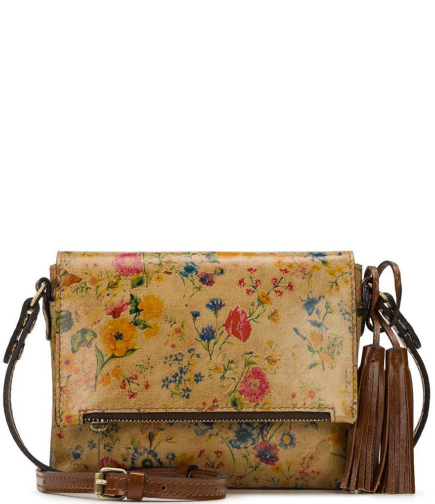 Patricia Nash Prairie Rose Corfu Floral Crossbody Bag | Dillard's