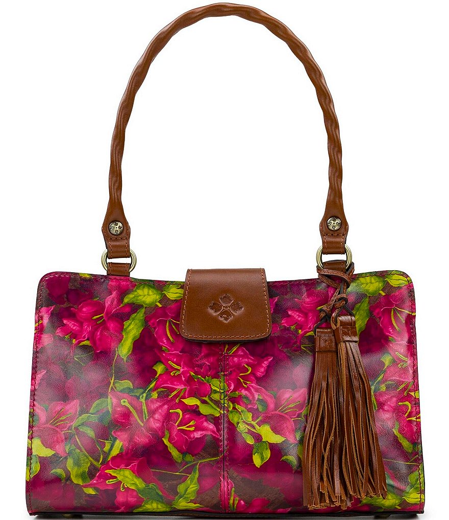 Patricia Nash Rienzo Satchel hot Sunflower Print