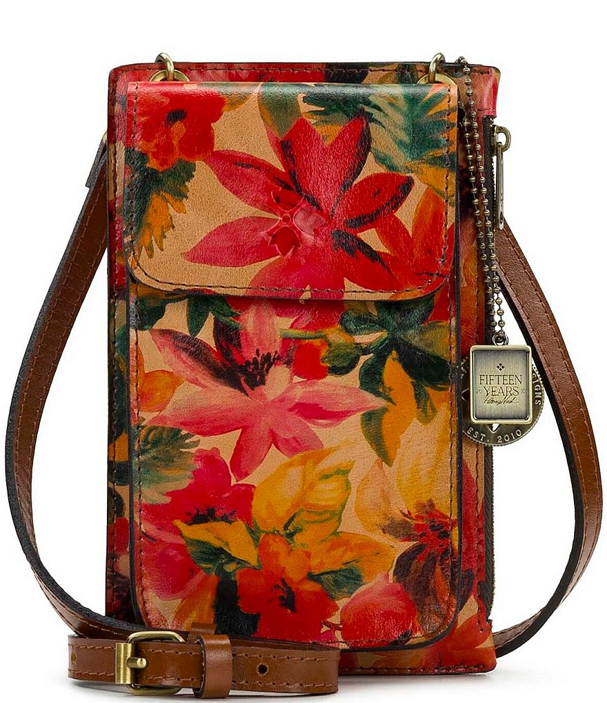 Patricia Nash Braga Multi Floral outlet Leather 15