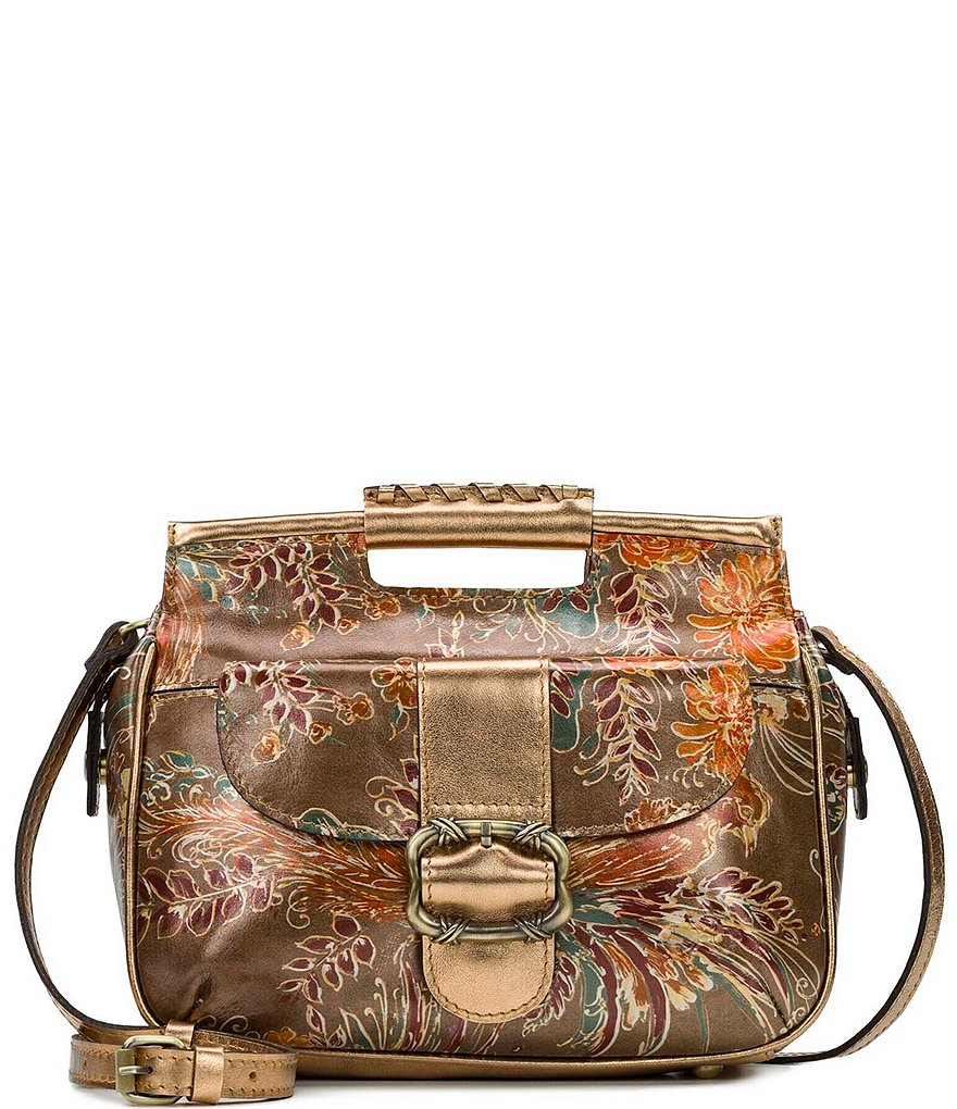 Patricia Nash Vintage Italian Pheasant Ovodda Satchel Bag | Dillard's