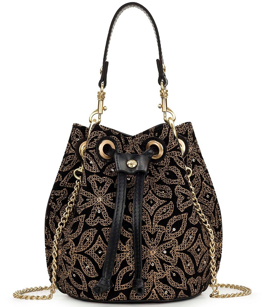 Patricia Nash Volania Drawstring Crossbody Bucket Bag | Dillard's