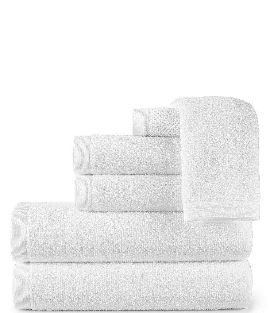 Peacock Alley Jubilee Bath Towels - White - Luxurious Bath Towels