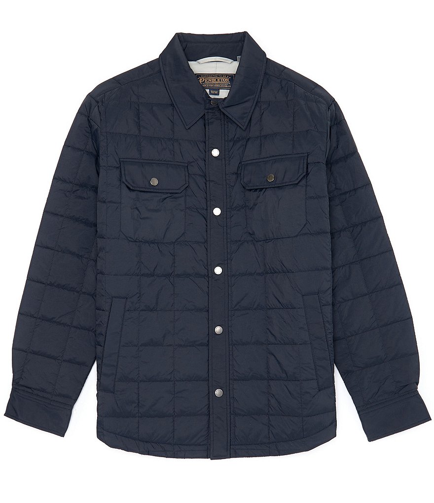 Pendleton Arroyo-Crinkle Quilted Shirt Jacket | Dillard's