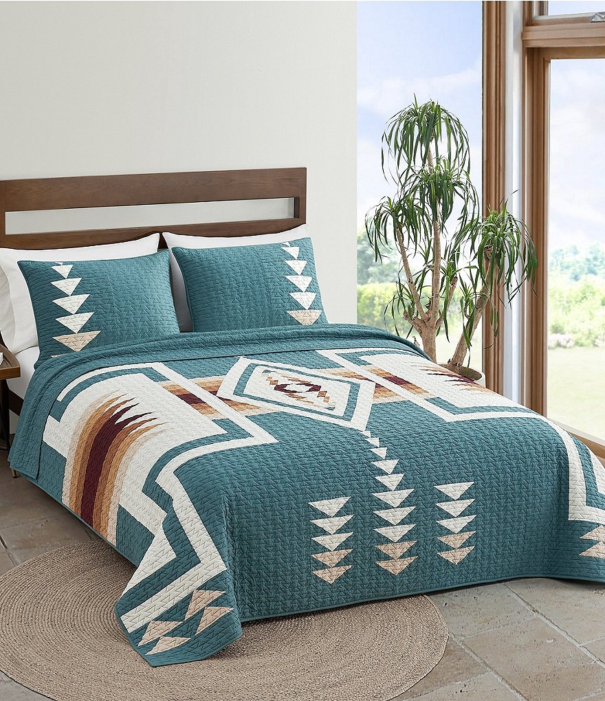 Outlet Pendleton Pinos Creek King Quilt Set New Msrp $303