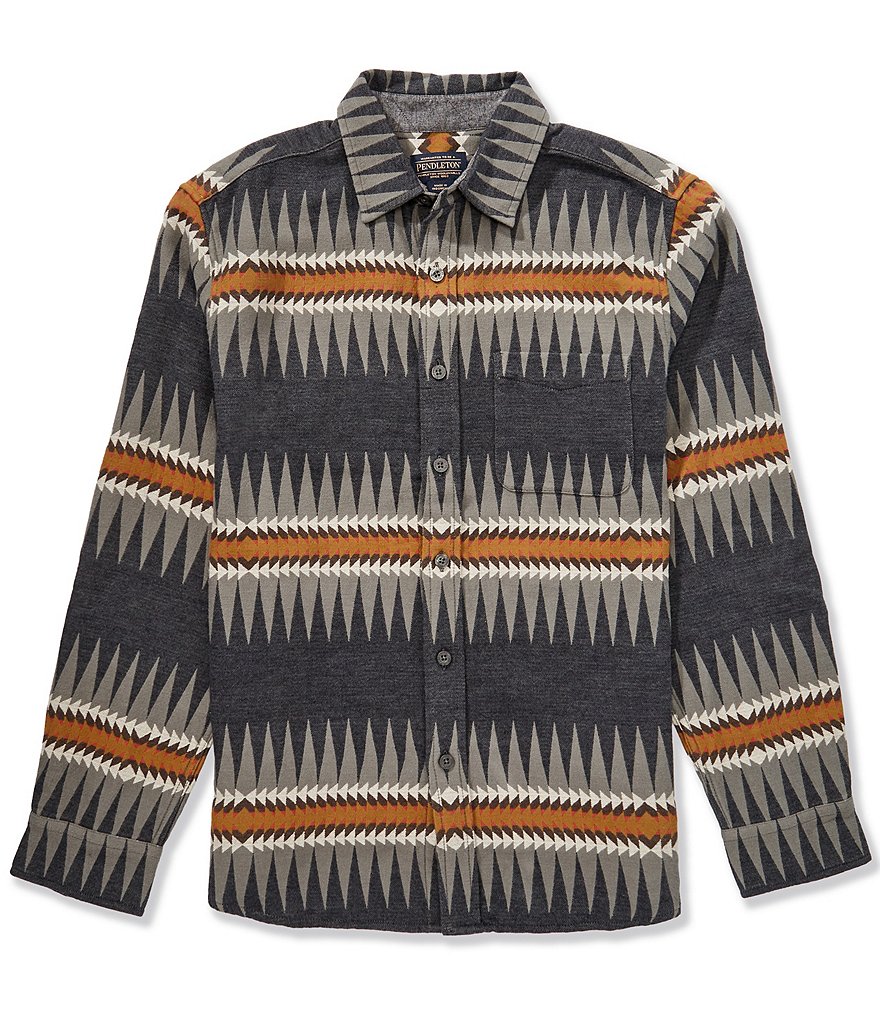 Pendleton Marshall Chamois Long Sleeve Woven Shirt | Dillard's