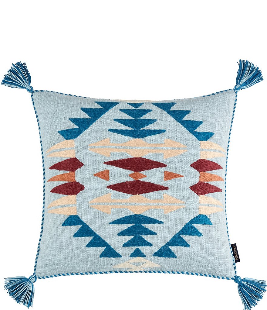 Pendleton Rancho Arroyo Southwestern Embroidered Square Pillow | Dillard's