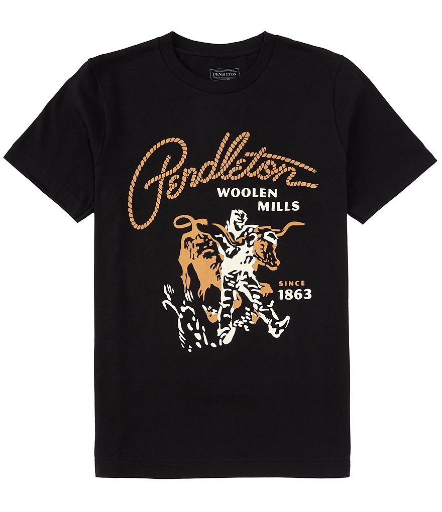 Pendleton Steer Rodeo Graphic Short Sleeve T-Shirt | Dillard's