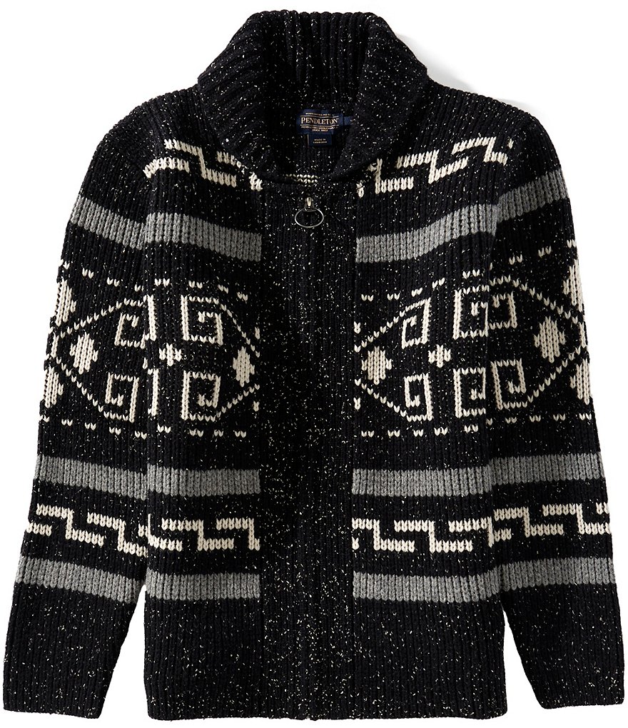 【PENDLETON】ウールブルゾン Stay Stylish and Cozy in Men's Harding Zip Lambswool Cardigan