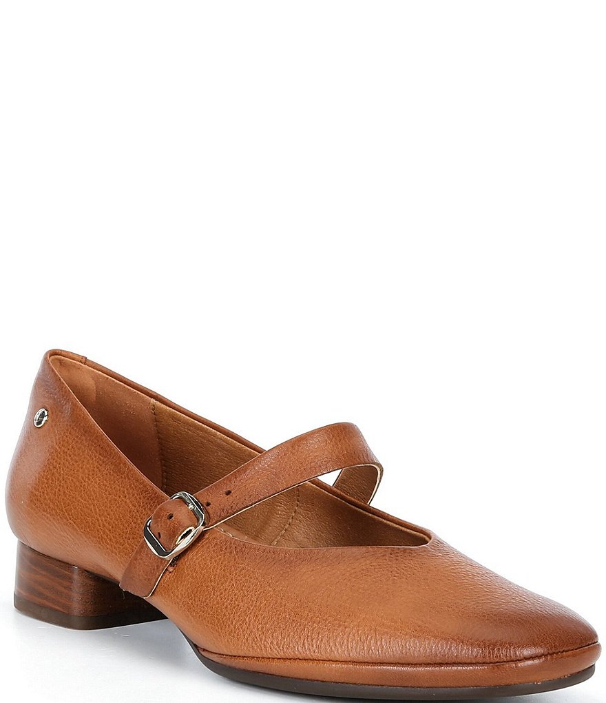 Pikolinos Ubeda Mary Jane Leather Pumps | Dillard's