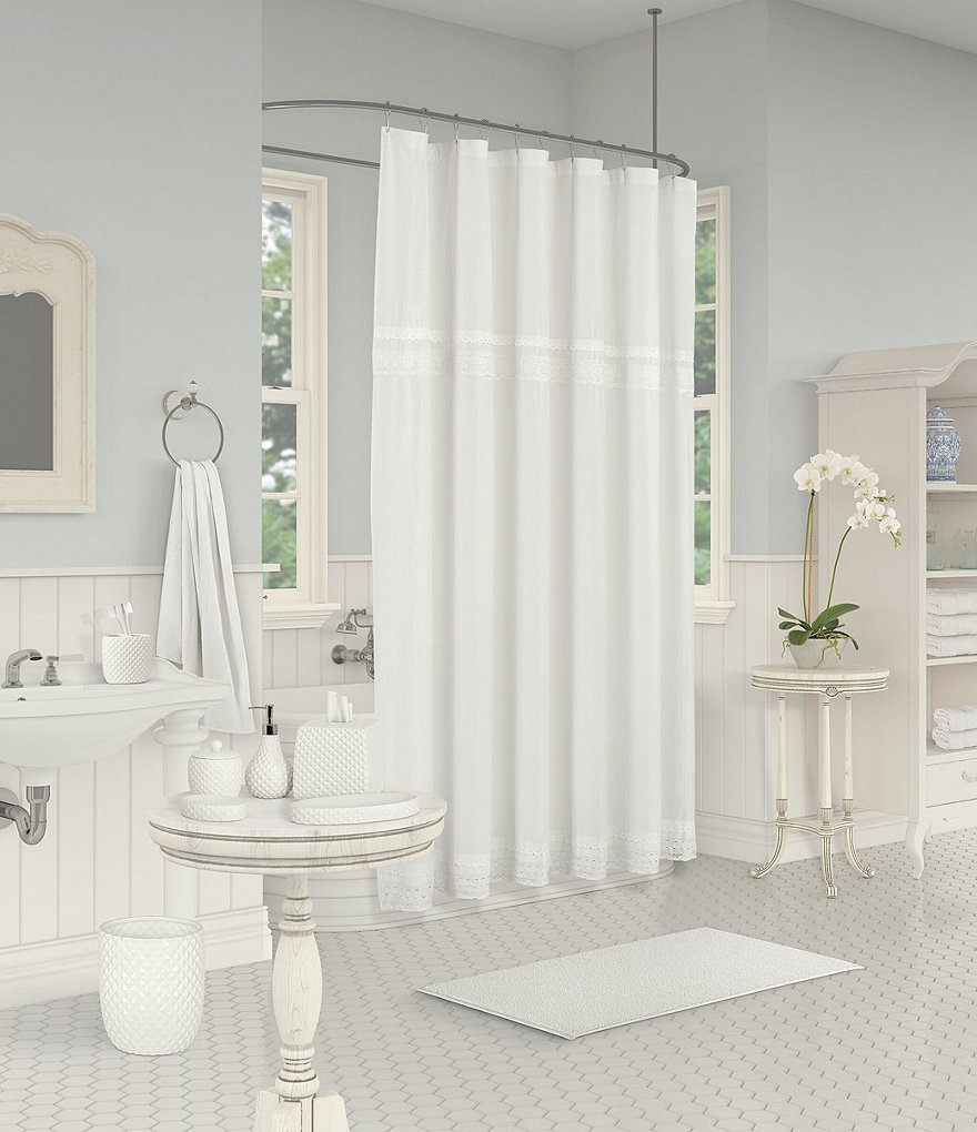 Piper & Wright Samantha Cottage-Inspired Design Shower Curtain | Dillard's