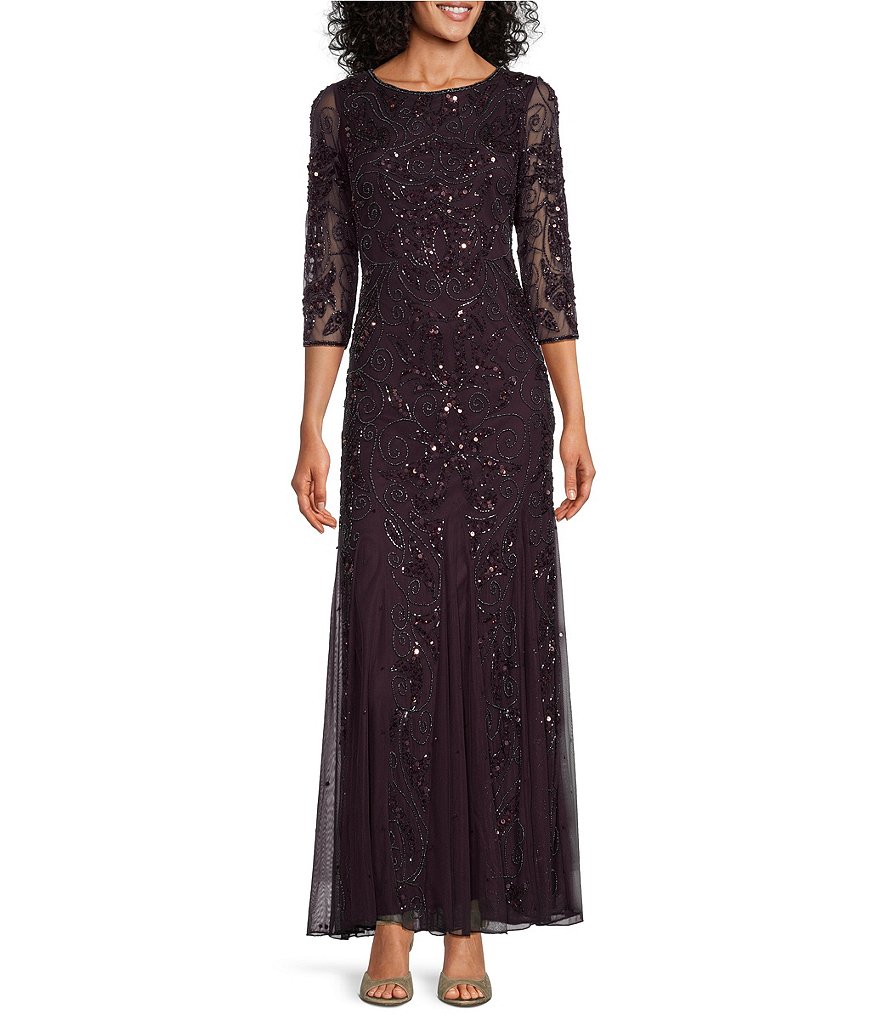 Enchantée beaded dress by pisarro nights best sale