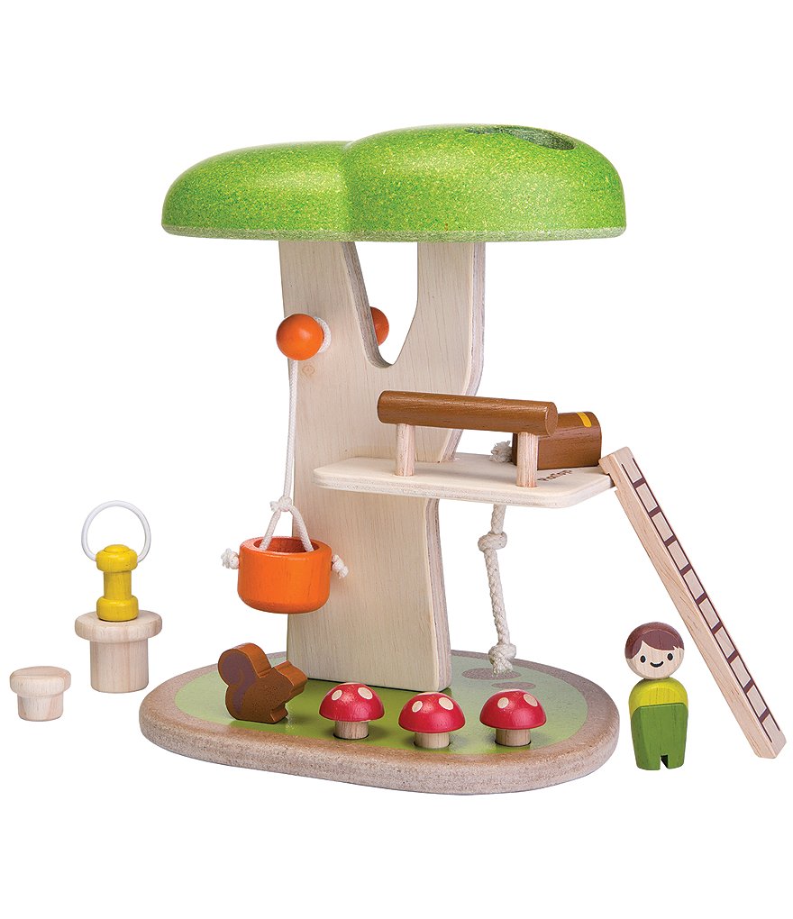 Plan Toys Wooden Tree House Dillards Plan Toys Wooden Tree House