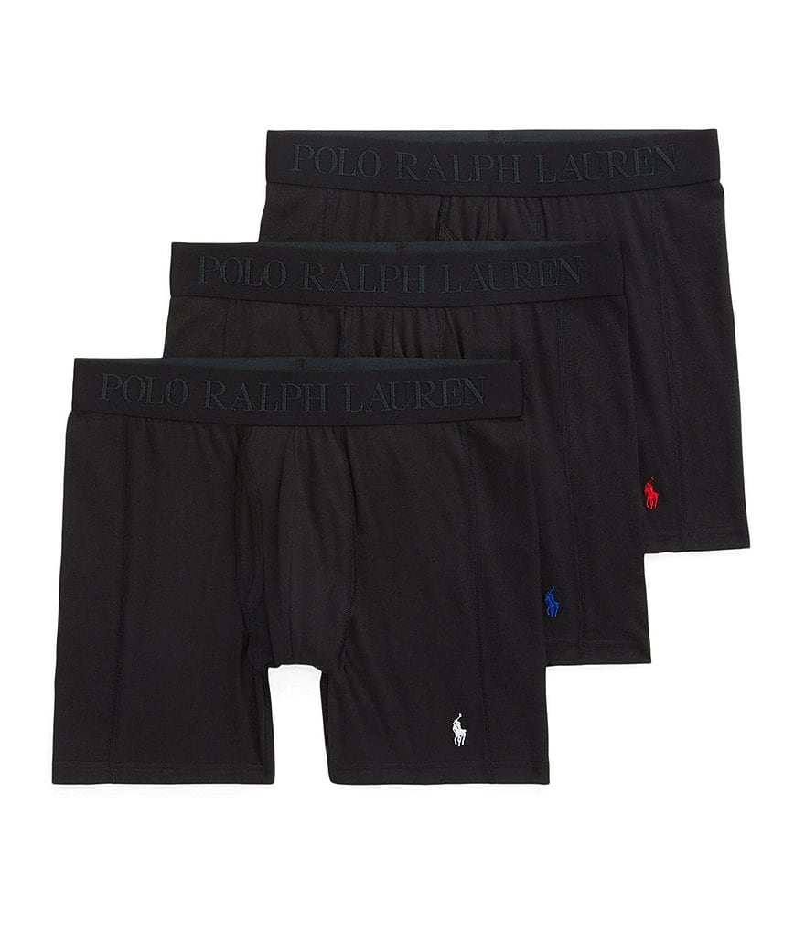 Hanes Originals Ultimate Men's SuperSoft Trunk Underwear, Black, 3
