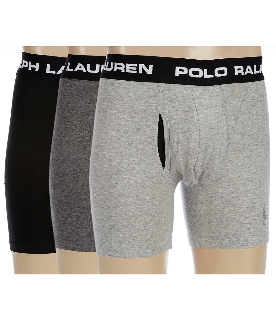 Polo Ralph Lauren4D Flex Performance Assorted Boxer Briefs 3-Pack