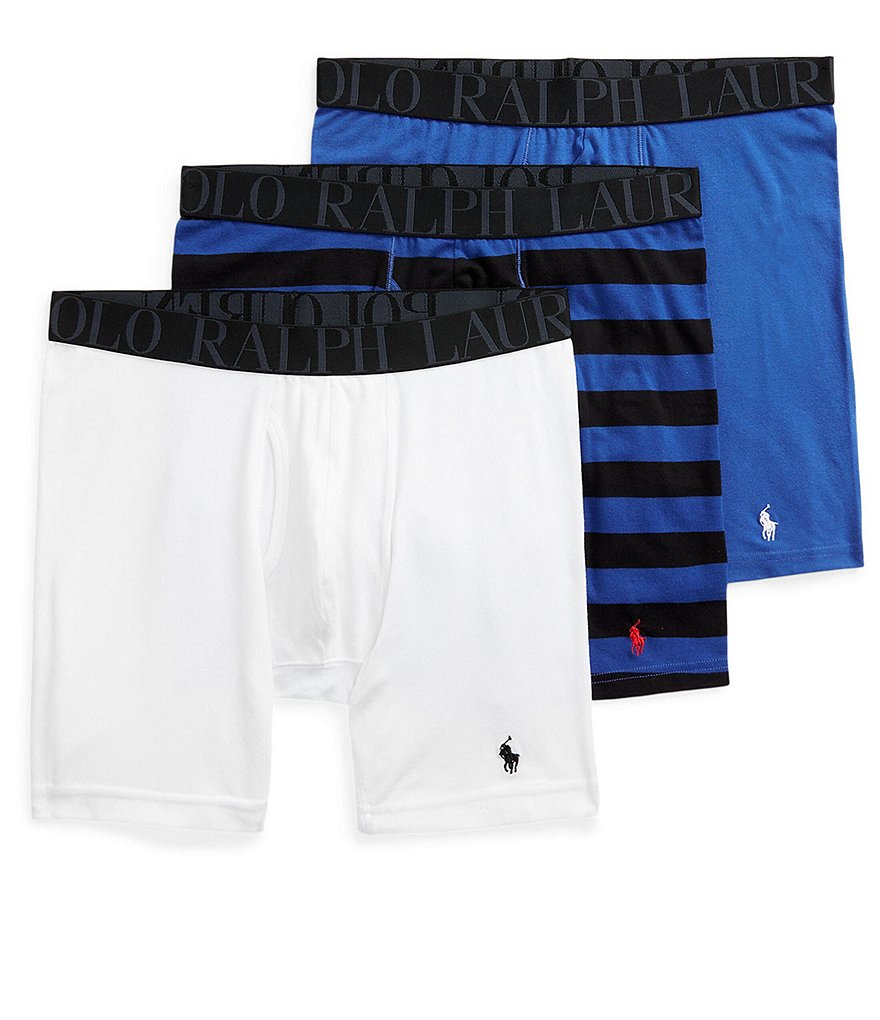 Polo Ralph Lauren Assorted Boxer Briefs 3 Pack Dillards 