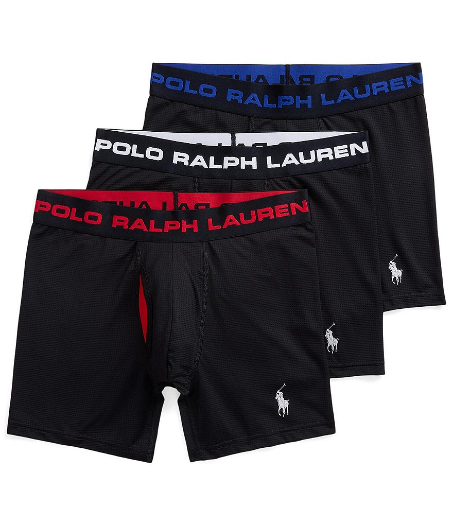Polo Ralph Lauren Assorted Woven Boxers 3-Pack | Dillard's