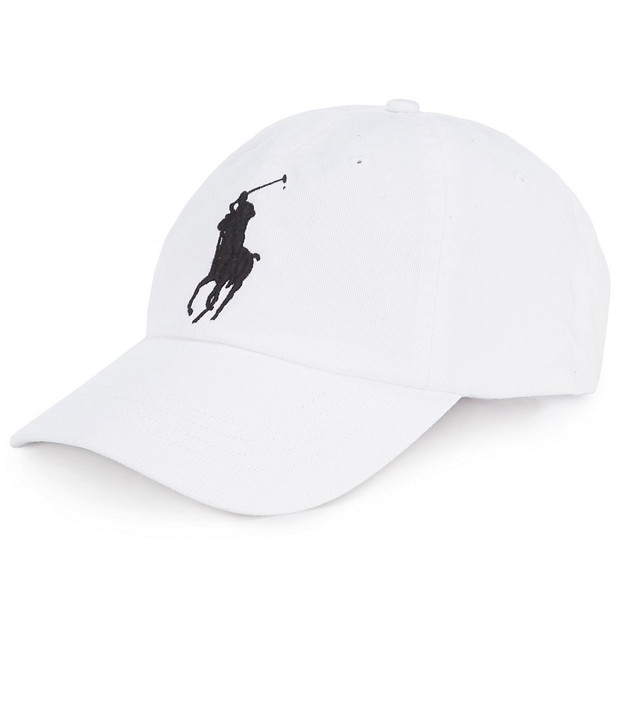 Polo Baseball Cap With Fine Embroidery 3 Big Pony Logo Adjustable Men's Hat  New