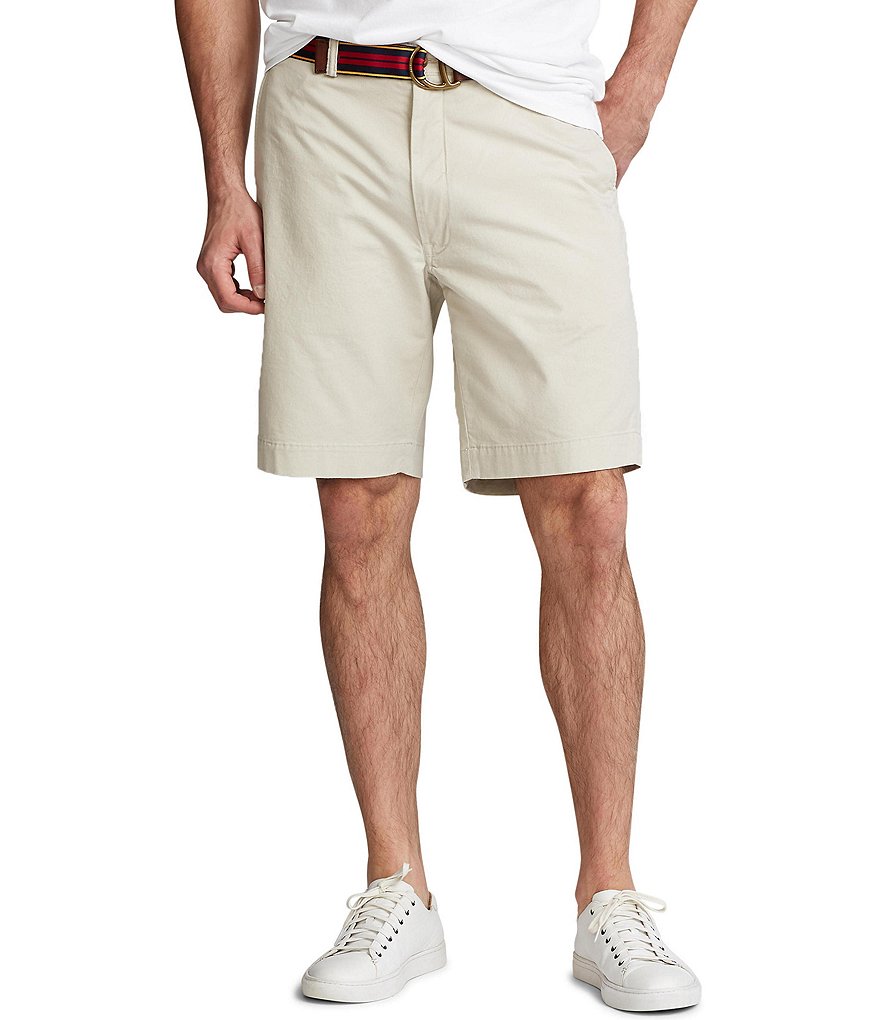 Polo Ralph Lauren Big & Tall Classic Fit 9 1/2#double; and 10 1/2#double;  Inseam Stretch Shorts