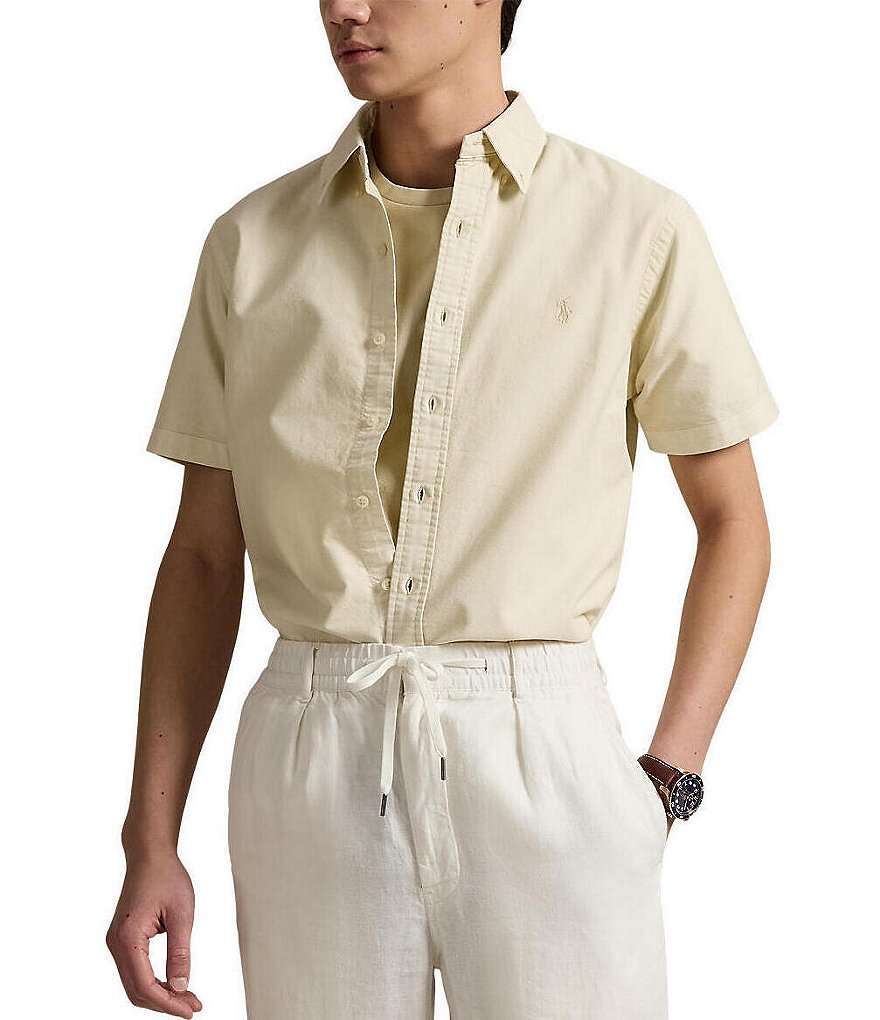 Polo Ralph Lauren Big & Tall Classic Fit Mineral-Dyed Oxford