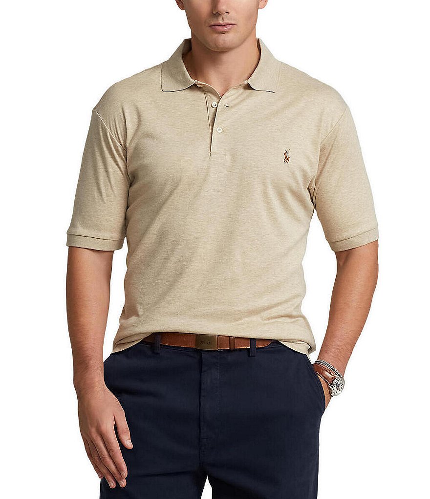 Polo Ralph Lauren Men's Big & Tall Classic Fit Soft Cotton Polo - French Navy