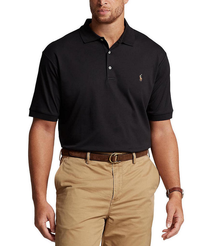 Polo Ralph Lauren Big & Tall Classic-Fit Soft Cotton Short-Sleeve Polo Shirt  | Dillard's
