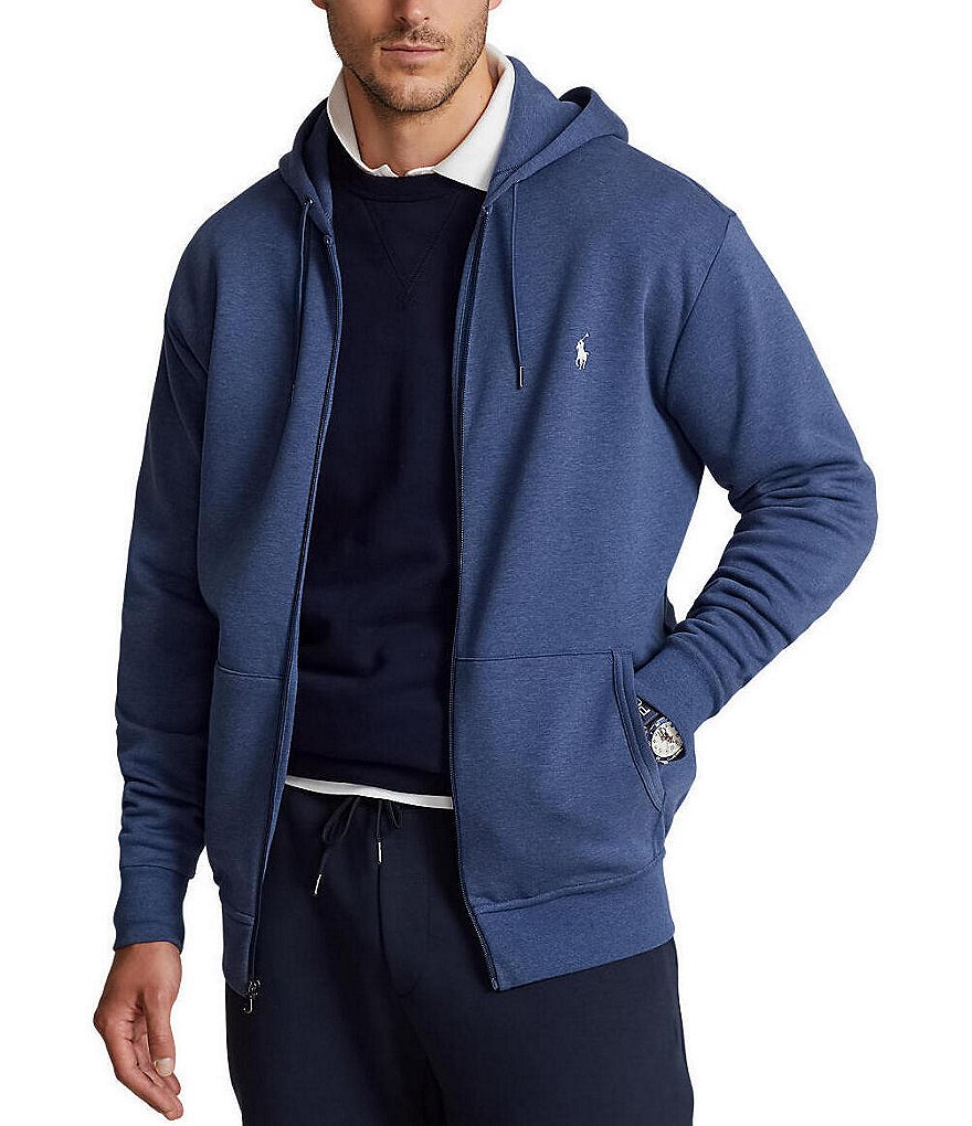 Polo Ralph Lauren Men’s Double outlet Knit Full-Zip Hoodie Size 2XB