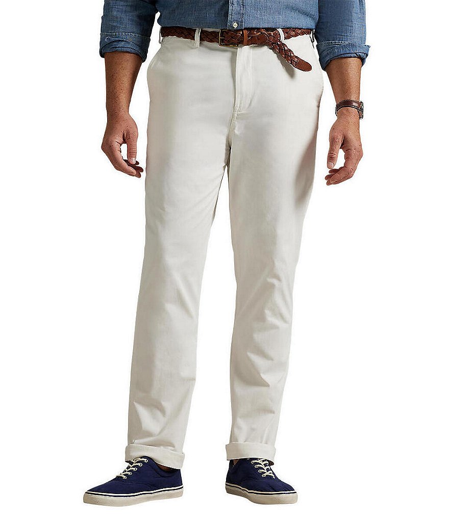 Polo Ralph Lauren Big & Tall Flat Front Stretch Chino Pants