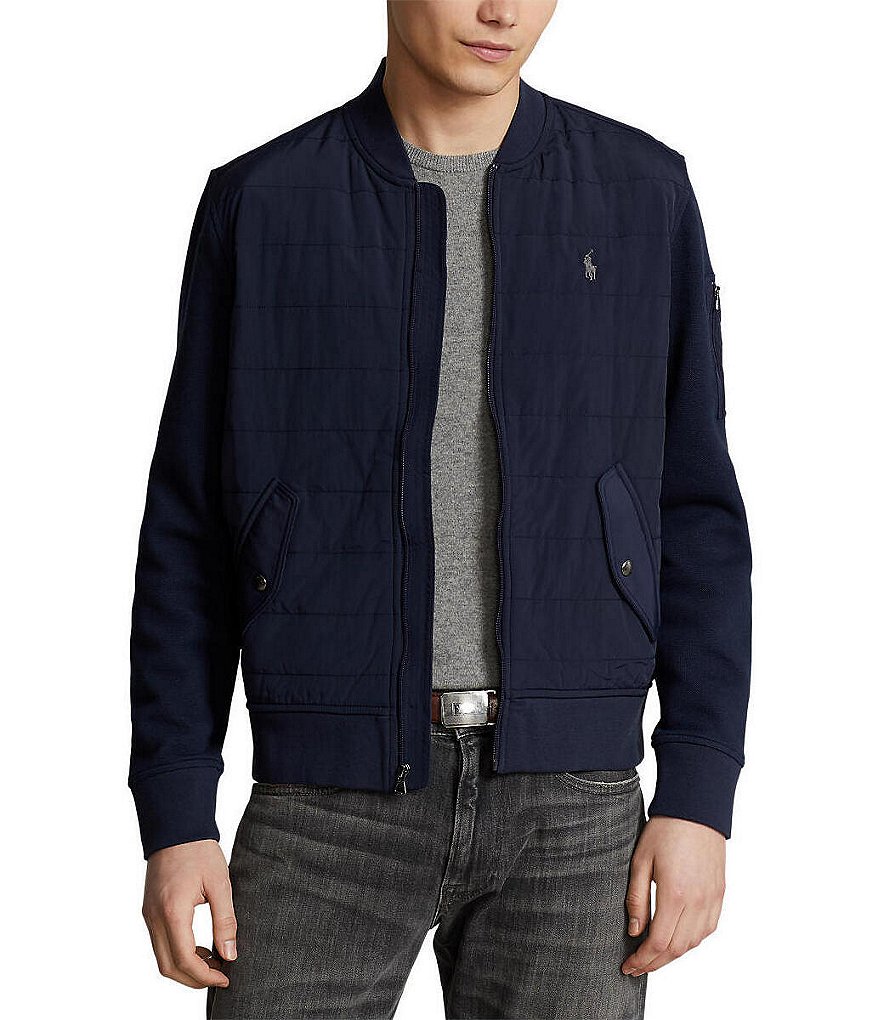 Polo Ralph Lauren Big & Tall Hybrid Bomber Jacket