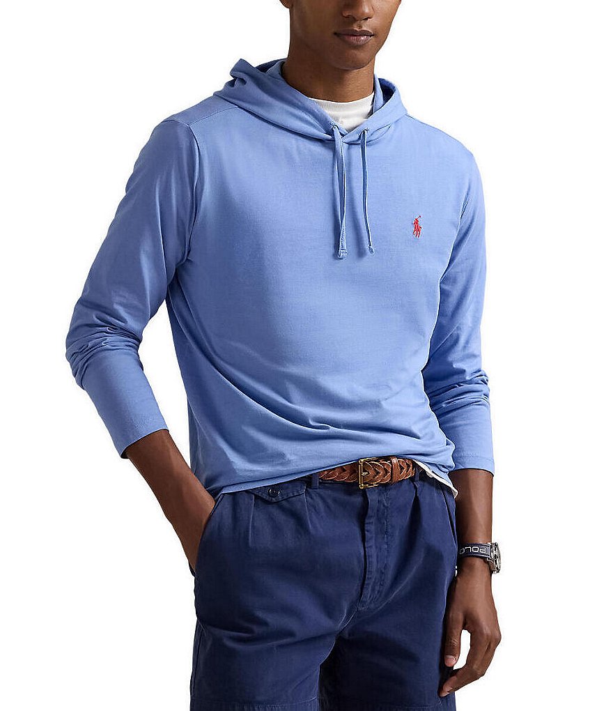 Polo Ralph Lauren Big & Tall Long Sleeve Hoodie T-Shirt Polo Ralph Lauren Big & Tall Long Sleeve Hoodie T-Shirt