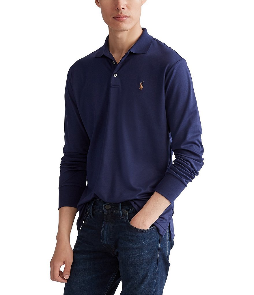 Polo Ralph Lauren Men's Big & Tall Long Sleeve Polo Shirt