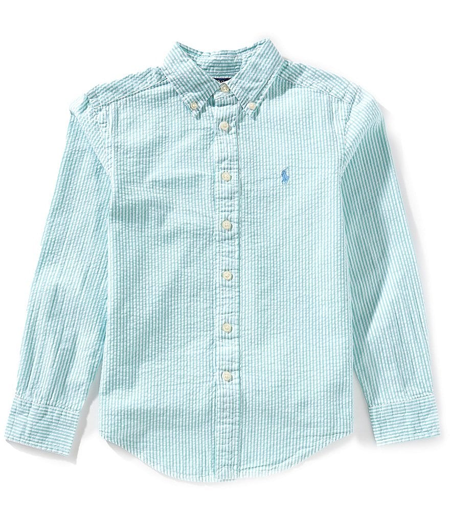 Polo Ralph Lauren Big Boys 8-20 Short-Sleeve Cotton Oxford