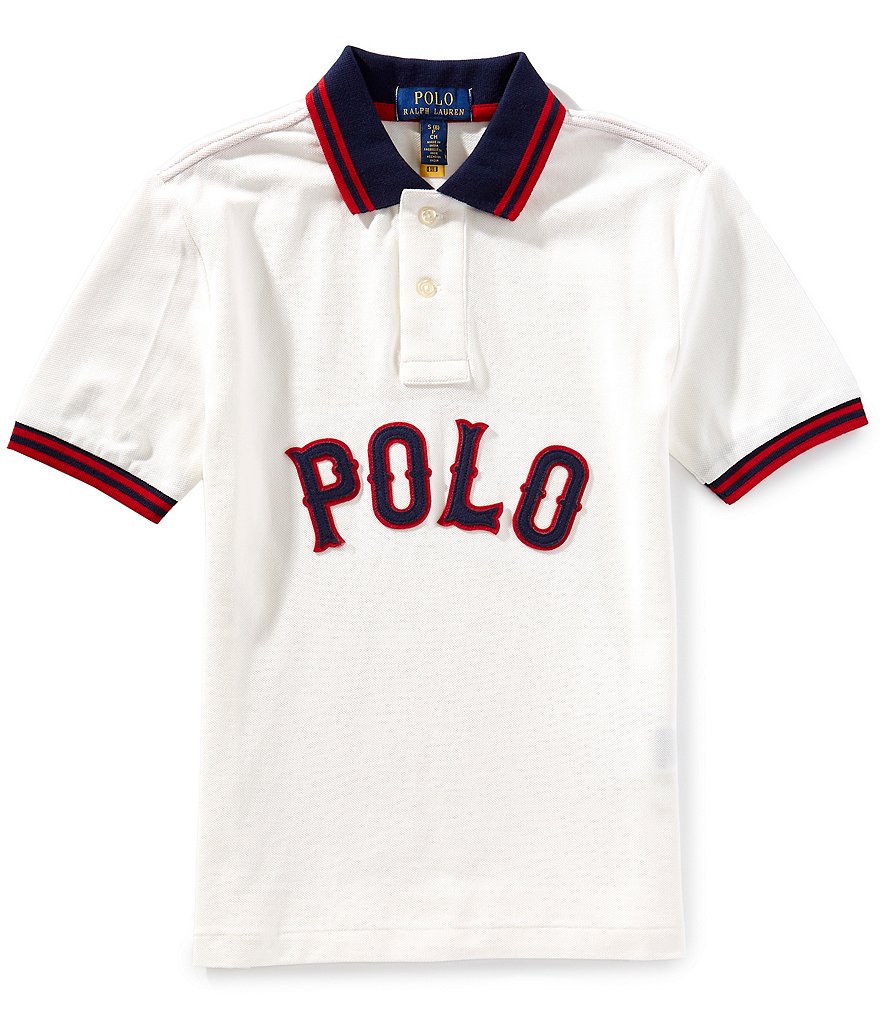 Polo Ralph Lauren Big Boys 8-20 Short-Sleeve Baseball-Logo