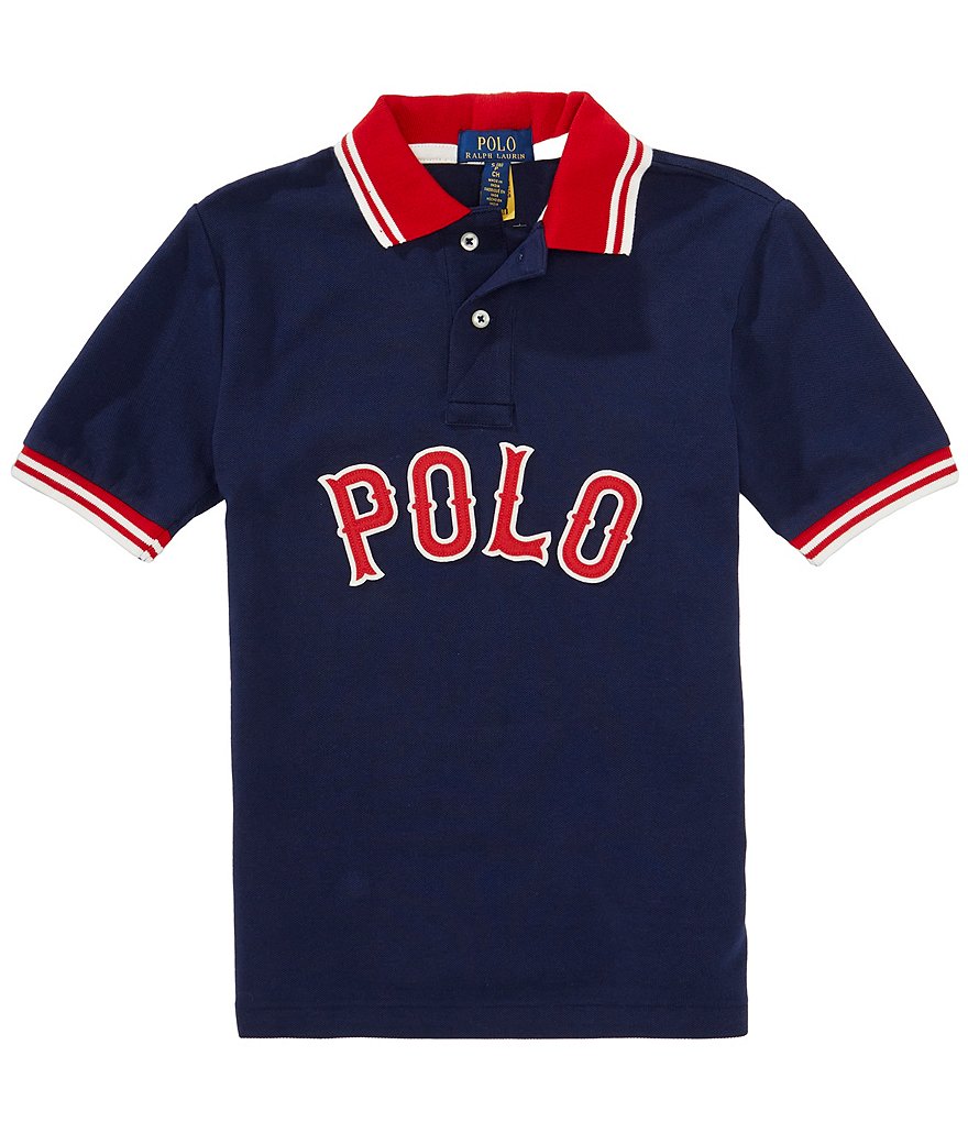 Polo Ralph Lauren Big Boys 8-20 Short-Sleeve Baseball-Logo