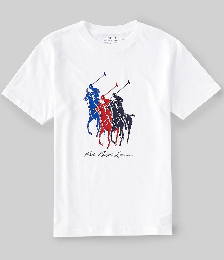 Polo Ralph Lauren Big Boys 8-20 Short-Sleeve Big Pony Jersey Tee