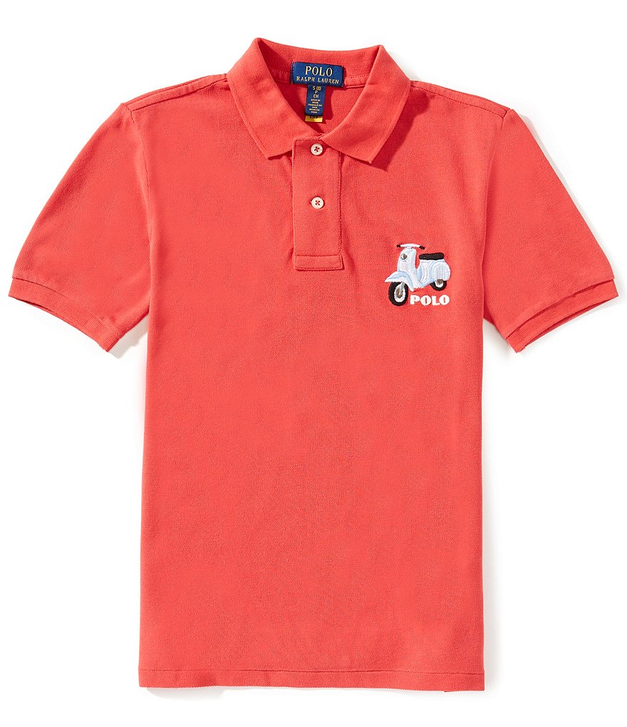 Polo Ralph Lauren Big Boys 8-20 Short-Sleeve Baseball-Logo