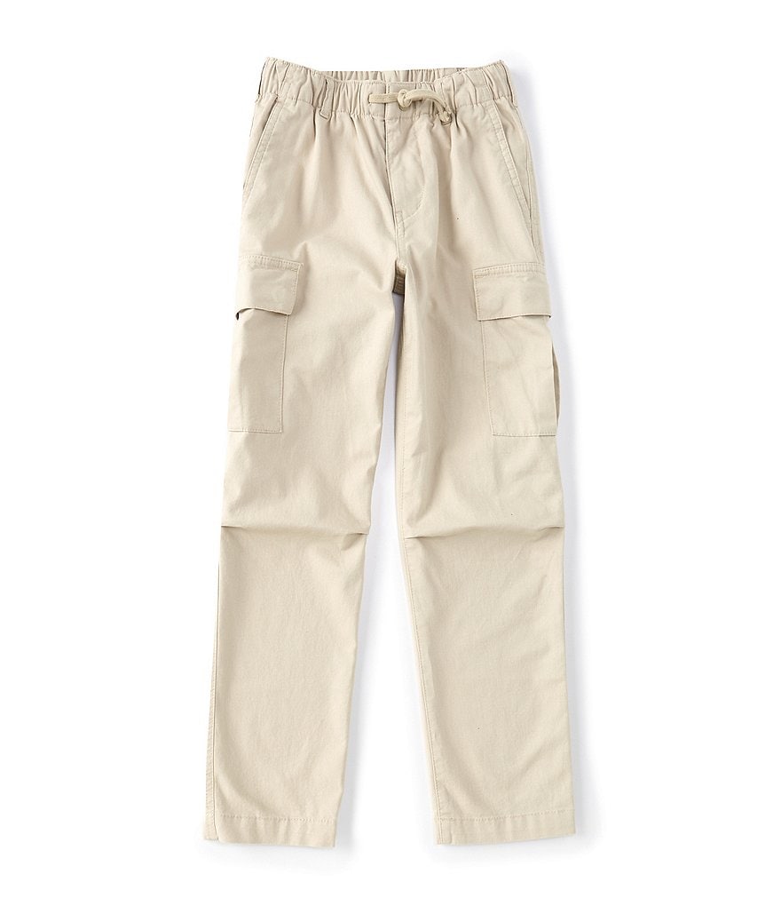 Twill Cargo Pants - Light beige - Ladies