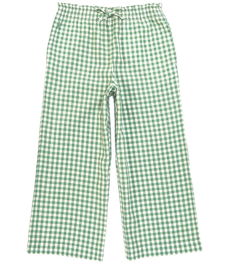 Polo Ralph Lauren Big Girls 7-16 Gingham/Madras Cropped Pants | Dillard's