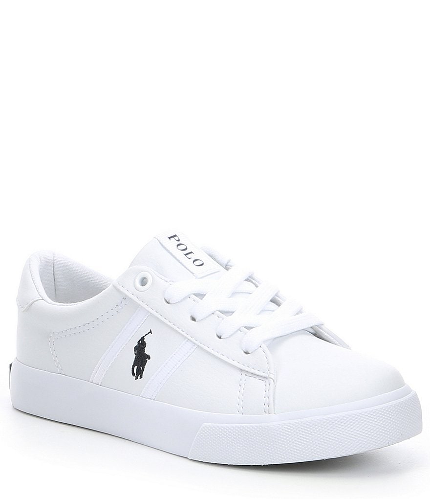 all white ralph lauren shoes
