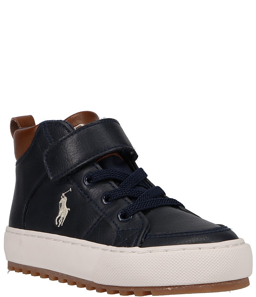Polo Ralph Lauren Boys' Jaxson Hi-Top Sneakers (Youth) | Dillard's