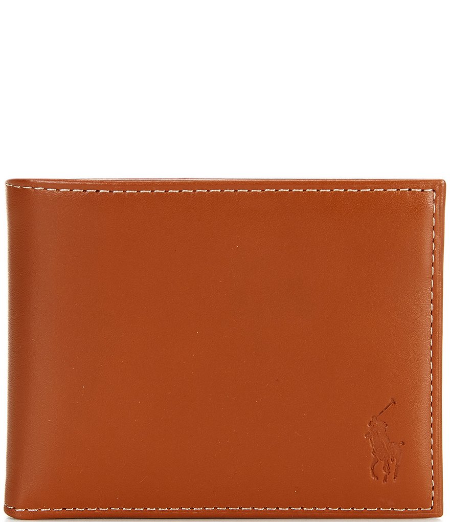 POLO RALPH LAUREN ケース 牛革 新品 Big Pony Leather Magnetic Card Case