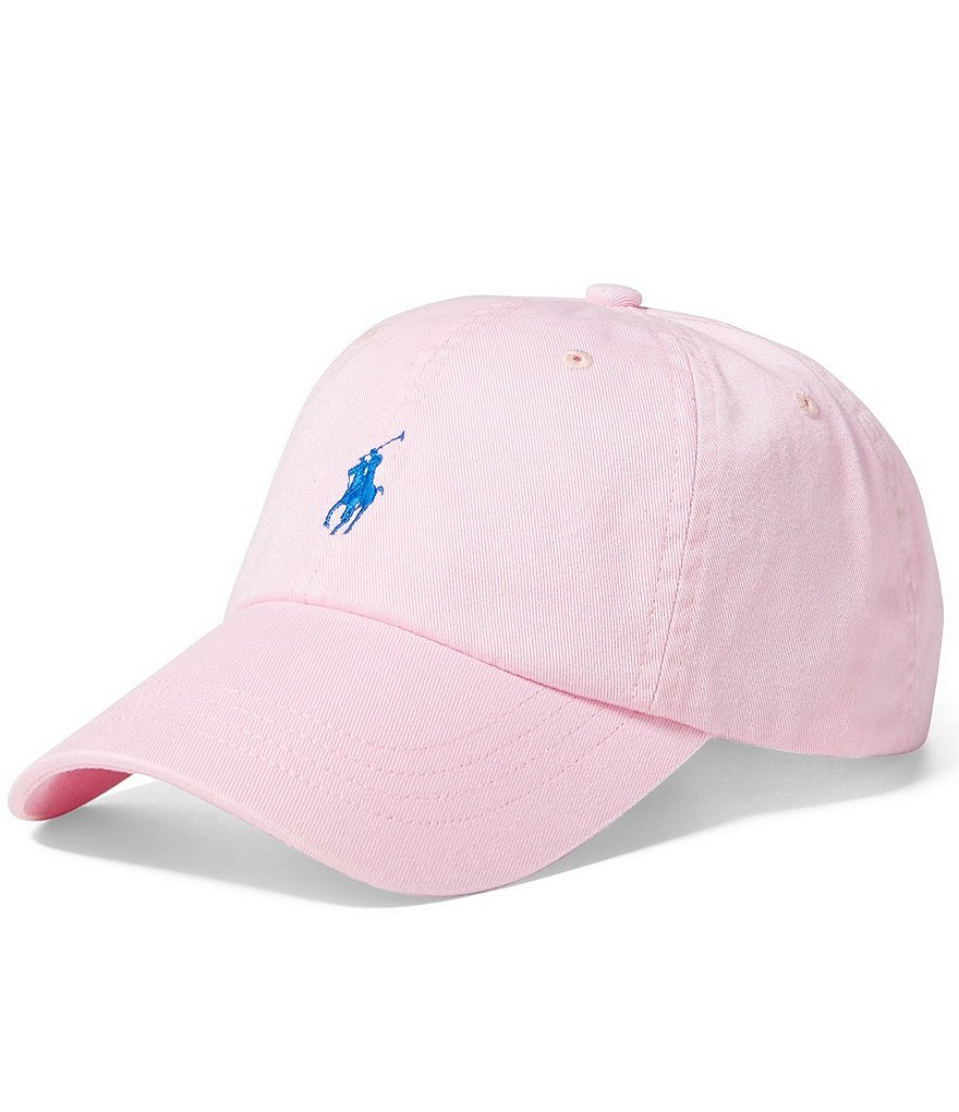 ralph lauren pink hat